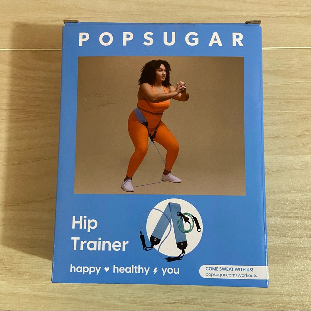 Hip Trainer Resistance Cords Squat Belt Tube Kit Interchangeable Strength Fabric